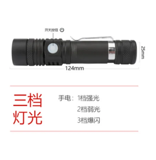 Светодиодный Новинка на открытом воздухе сильные светильник ing литиевая батарея