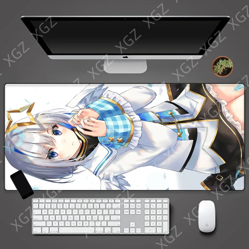 Yuzuoan XL Fashion Sexy Anime Girl Game Mouse Pad Large Desktop Pad Mouse Computer Mouse Suitable for Cs Go/LOL Stain Resistant