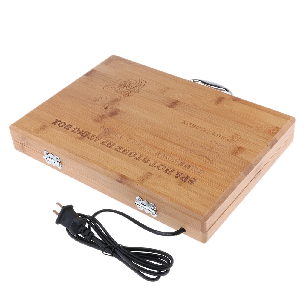 Массажный нагреватель для камней легкий и портативный чехол 20 шт. спа-салона со