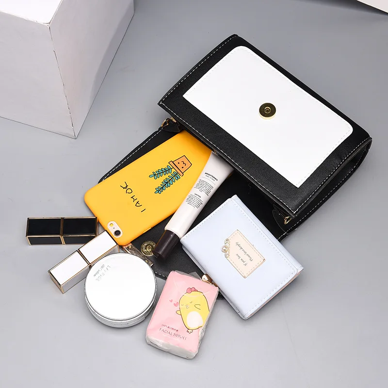 

Spring and Summer New Women's Shoulder Messenger Bag Portable Small Square Bag Printing Fashion Casual Bag Bag for Women