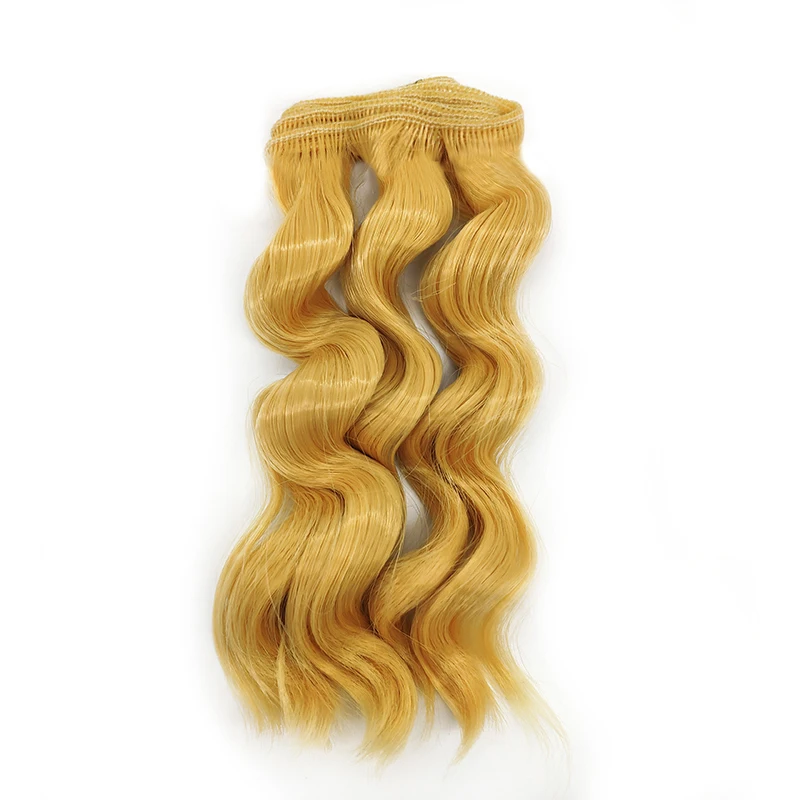 AAAA волосы для кукол трессы Высокое качество 15 см высокотемпературные