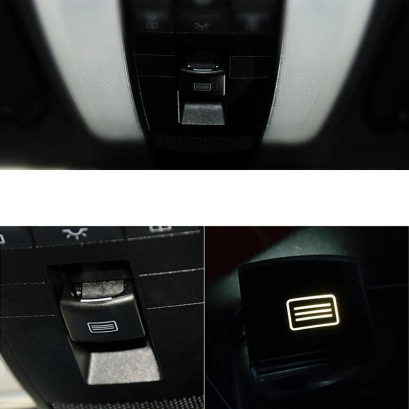

FaroeChi 3 Color Plastic Sunroof Window Switch Button Plastic Switch for Mercedes-Benz W204 C-CLASS W212 A207 E-CLASS W218 .