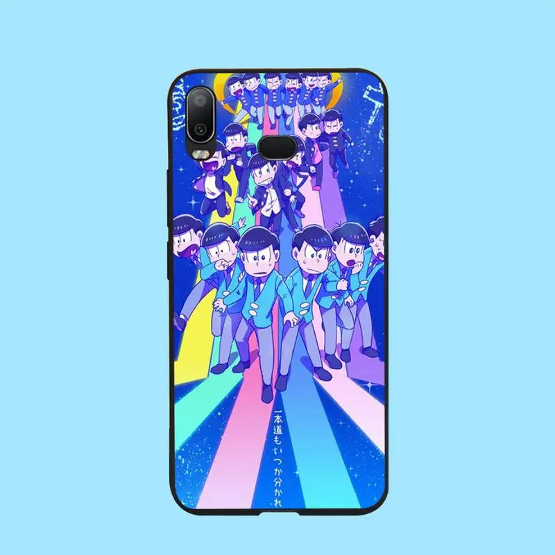 

NBDRUICAI Japan Anima Osomatsu kun TPU black Phone Case Cover Hull For Samsung A10 A20 A30 A40 A50 A70 A71 A51 A6 A8 2018