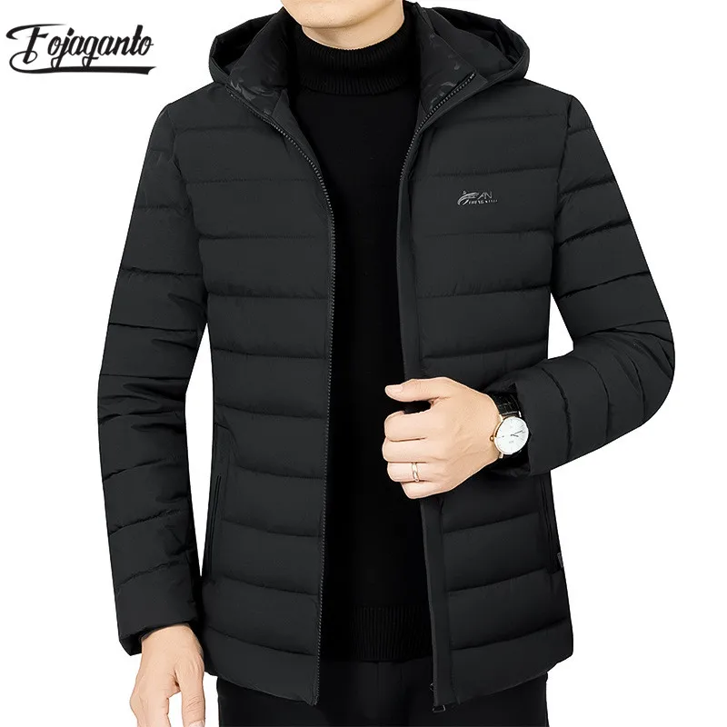 

Парка мужская FOJAGANTO, повседневная, с капюшоном