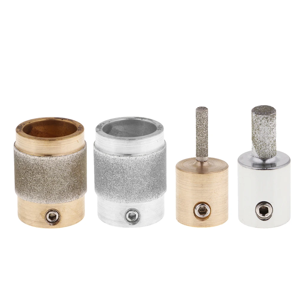 Набор шлифовальных насадок разных размеров комплект из 4 для шлифовальной машины