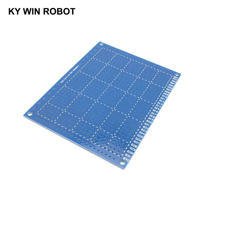 1 шт. DIY 7*9 см синий Односторонний Прототип бумаги PCB Универсальный Эксперимент Матрица печатной платы 7x9 см для Arduino