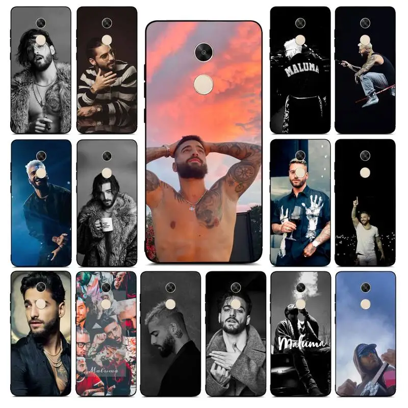 

YNDFCNB Maluma Phone Case for Redmi Note 8 7 9 4 6 pro max T X 5A 3 10 lite pro