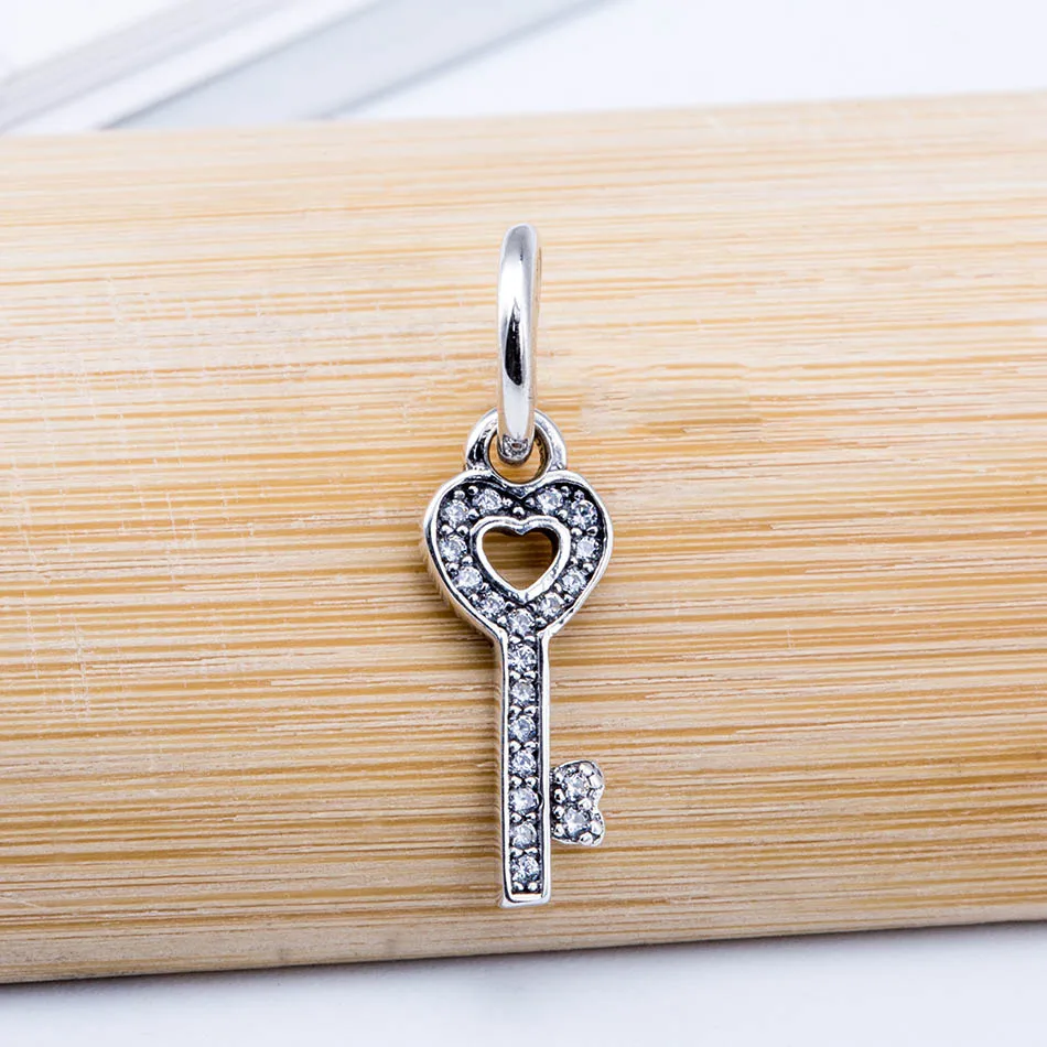 Аутентичный браслет из серебра S925 с бусинами подходит для леди кристаллами