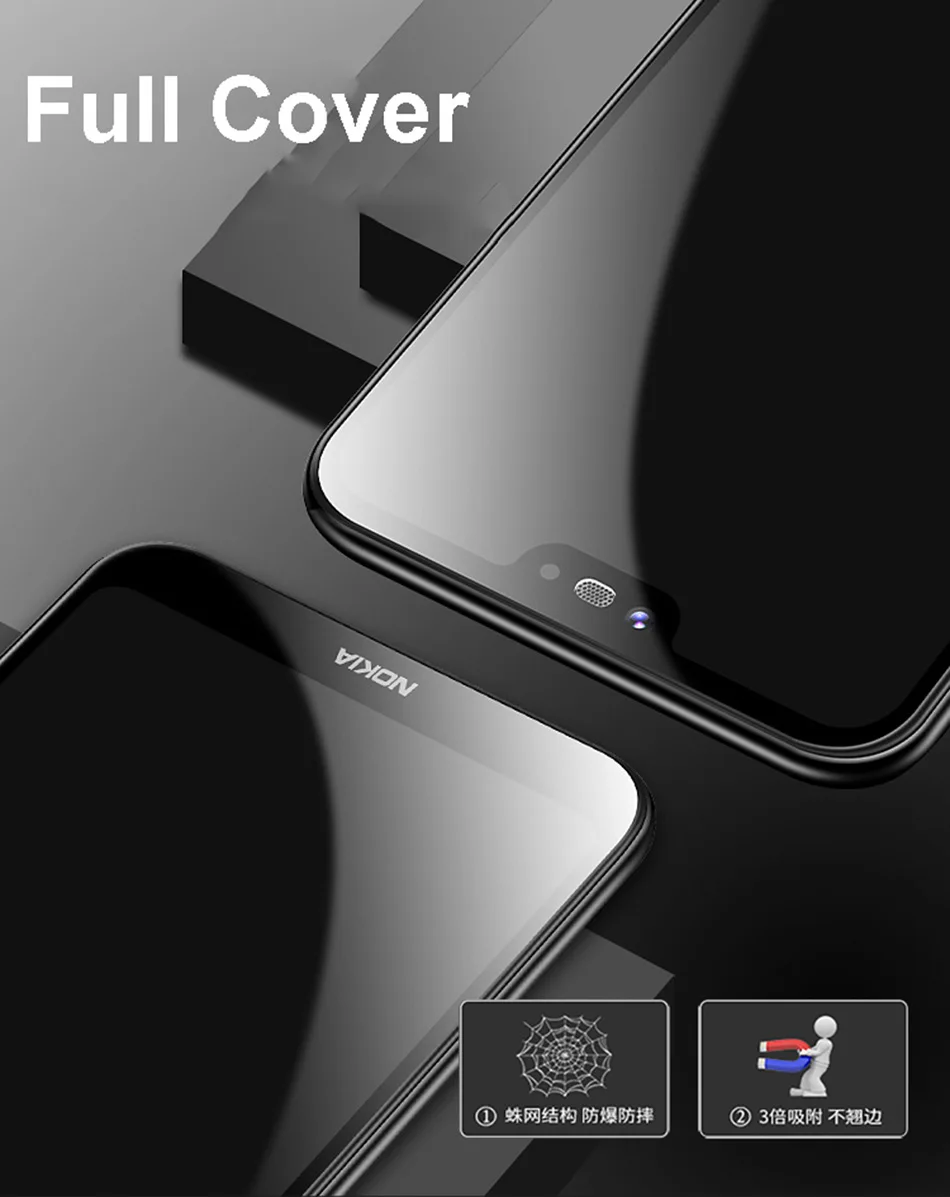 Закаленное Стекло для Nokia 6,1 8,1 7,1 5,1 2,1 3,1 плюс Nokia 2,2 3,2 4,2 Экран Защитная Стекло для Nokia 6,1 7,1 пленка