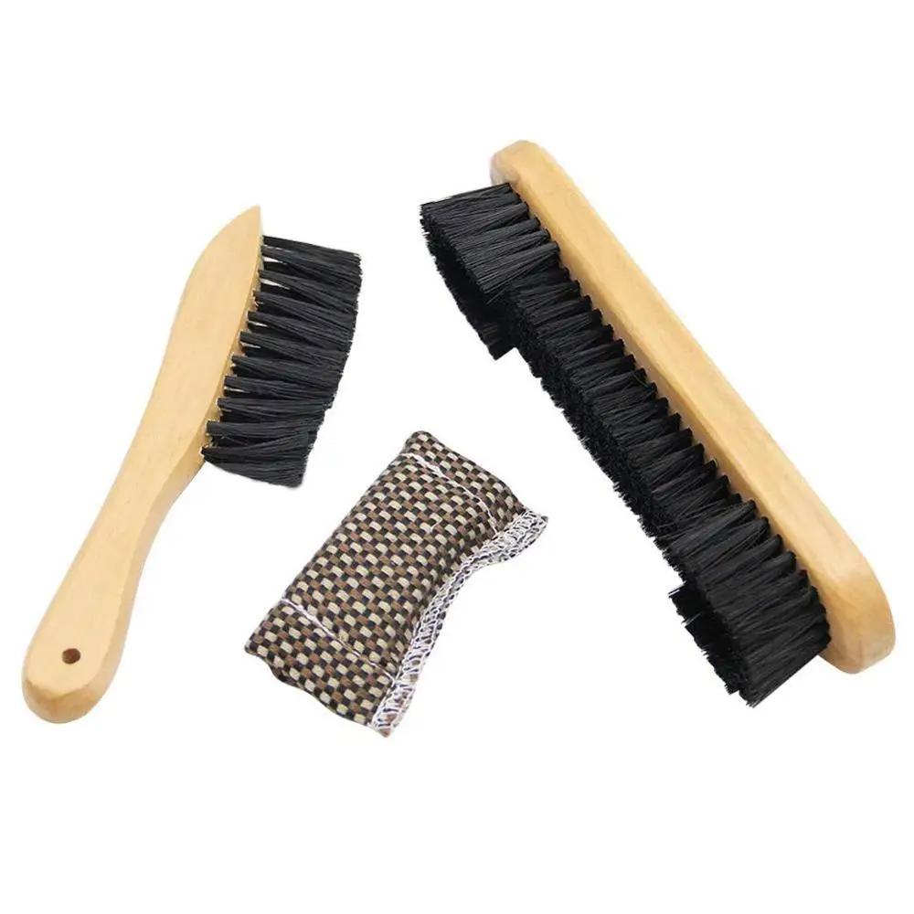 

3PCS/Set Billiard Brush Set Billiard Accessories Pool Table Corner Brush and Rail Brush Set Billiard Table Cleaning Kit