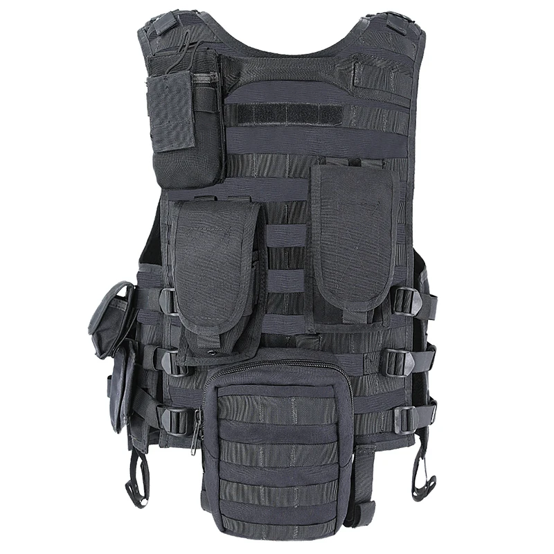 MGFLASHFORCE дышащий Тактический Жилет Molle Swat боевой жилет для охоты ПЕЙНТБОЛА военный