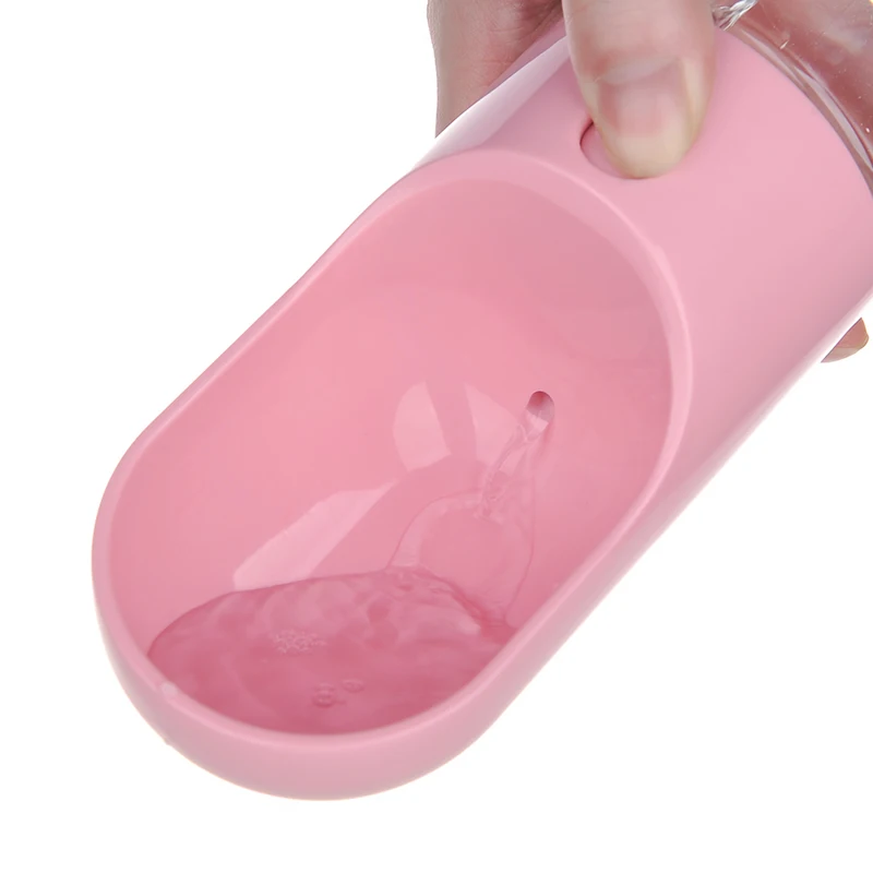 Бутылка для воды HOOPET маленьких и больших собак дорожная поилка щенков кошек