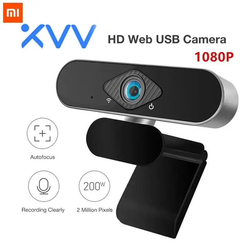 Xiaovv 1080P камера С микрофоном 150 Широкий формат USB HD Камера ноутбук сетевого вещания