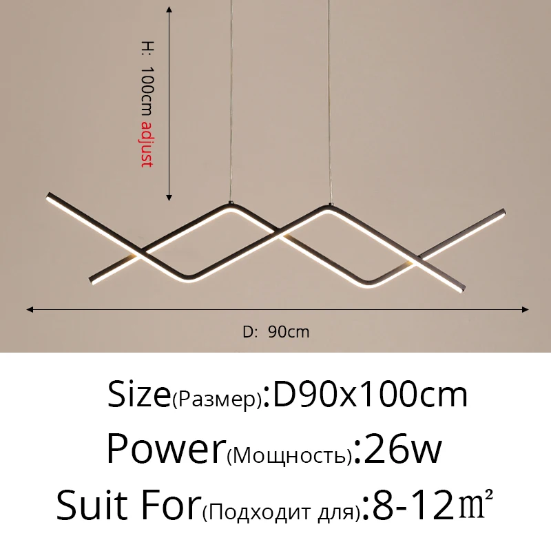 

QILEJIA подвесной светильник золотисто-черный