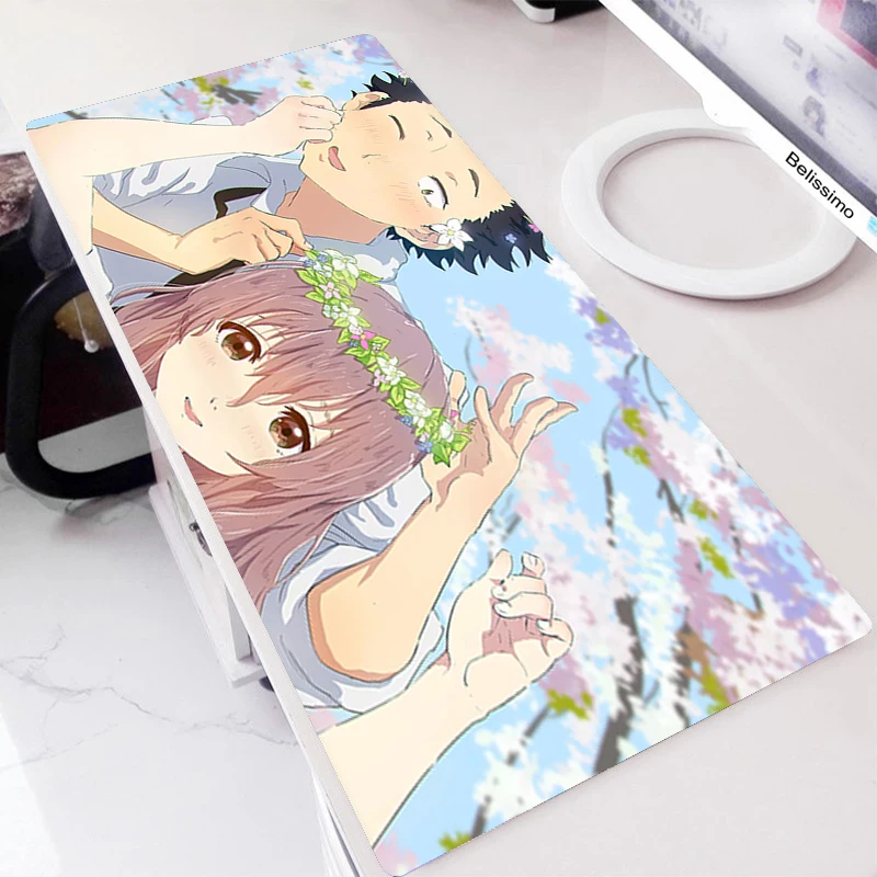 

Mouse Mat Pad Kawaii For Office Large Deskpad Gamer Big Mousepepad Mat Custom Mousepad Desk Xxl Beautiful The Shape Of Voice Pad