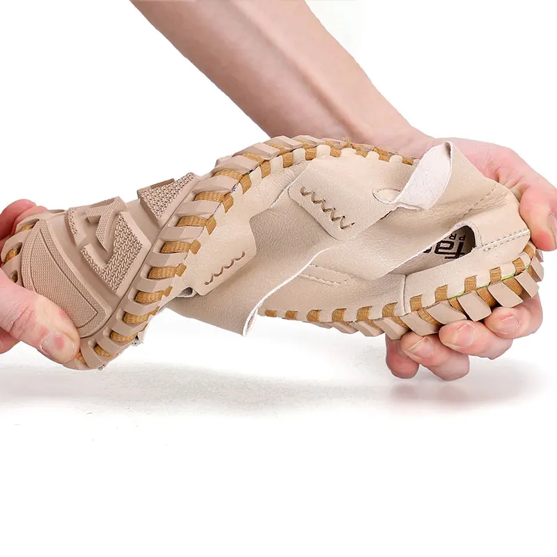 

Men's Sandals Summer Men Roman Sandals Comfortable Men Shoes Sandals Sandalias Hombre Big Size 45 Soft Outdoor New Dropshipping