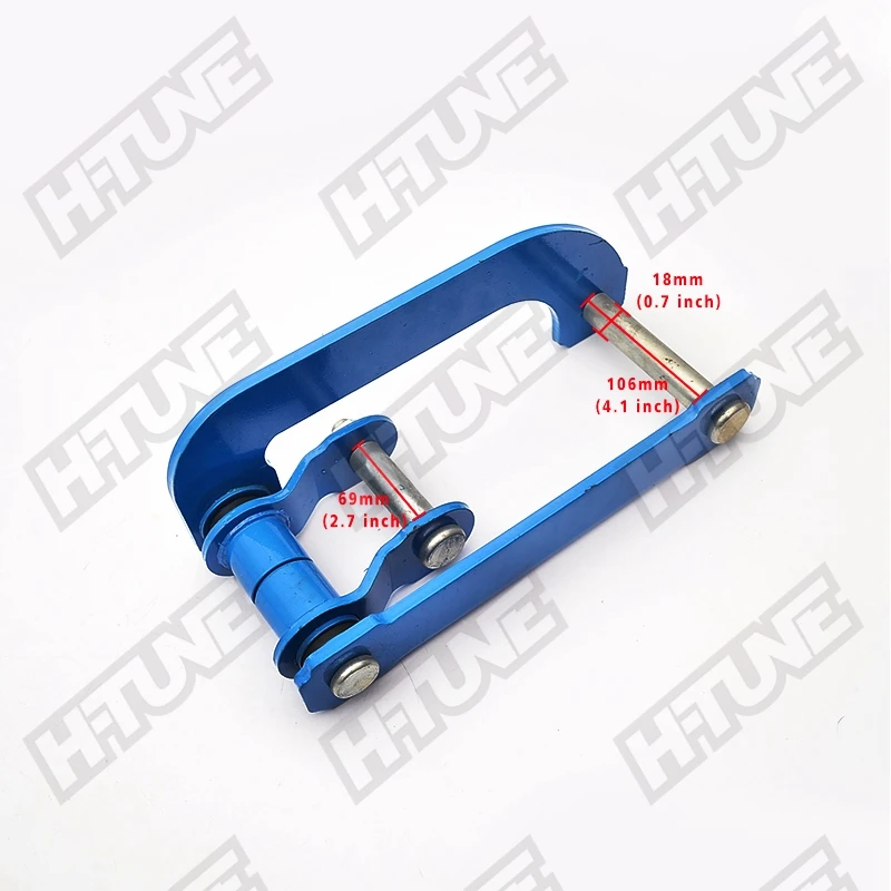 Пружинная пружина заднего листа комфортная удлиненная Скоба 2 &quotдля Hilux REVO 2015 +|lift