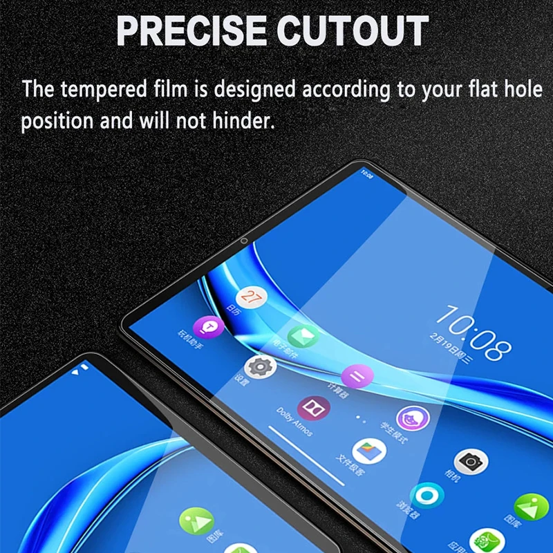 tempered glass screen protector for lenovo smart tab m10 fhd plus tb x606f tb x606x 10 3 inch tablet protective film 9h glass free global shipping