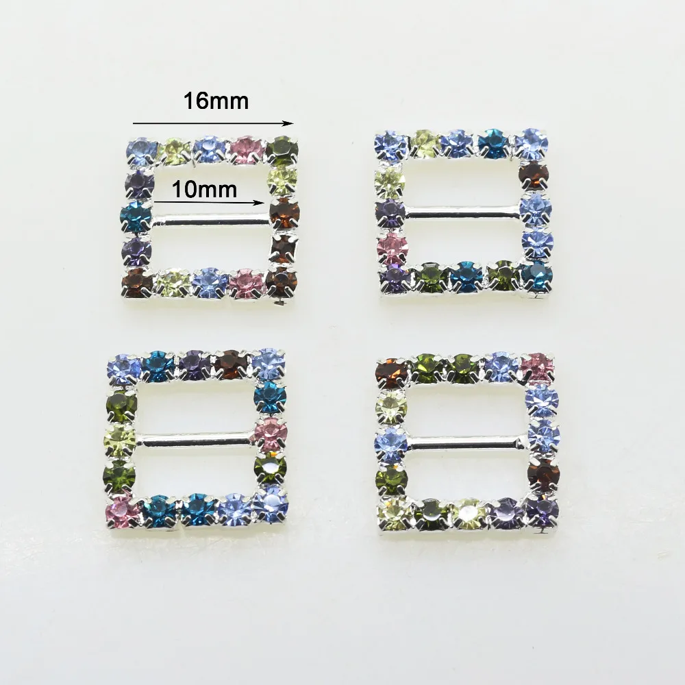 Прибытие настоящая фабрика Outlet 10 шт./лот 16 мм форма горный хрусталь пряжки