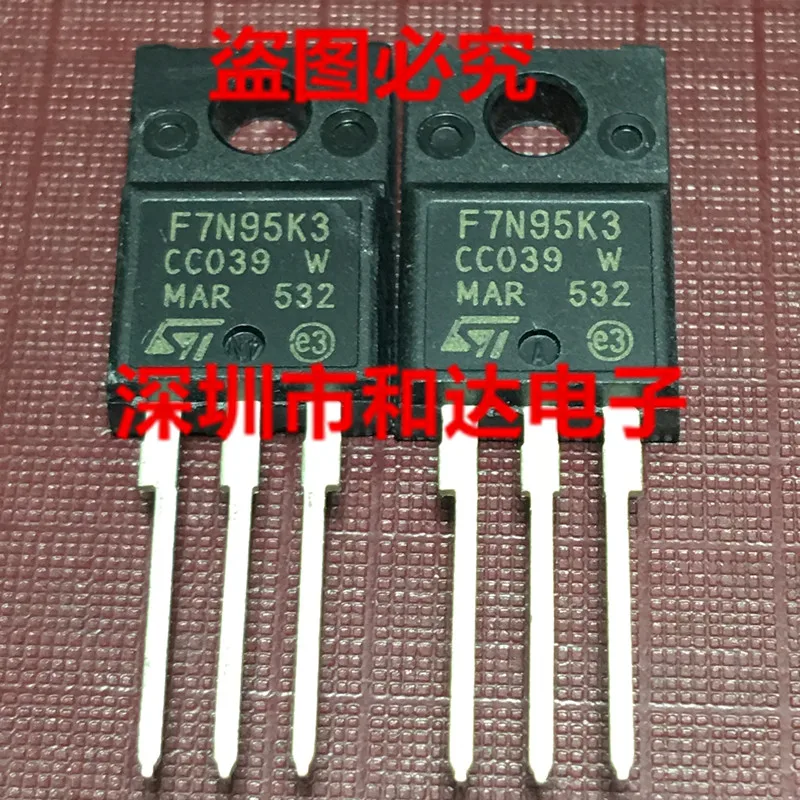 

5pcs STF7N95K3 7N95K3 TO-220F 950V 7A