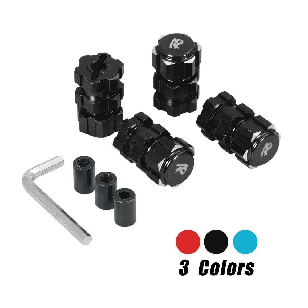 

4Pcs Aluminum Alloy 17mm Hex Wheel Widener Adapter Set for 1/10 Scale 4WD Monster Truck Traxxas MAXX Upgrade Parts