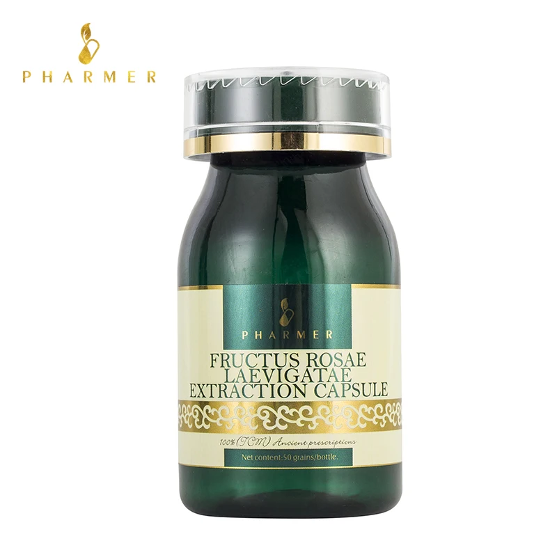 

Pharmer Fructus rosae laevigatae Extraction Capsule, Cure Sperm sparseness, frequent urination, forgetfulness and dreams, 50pcs.