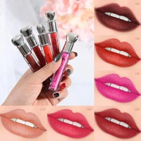 1pc matte lip glaze fashion non stick liquid lip gloss long lasting non marking lipstick high quality cosmetics makeup tool