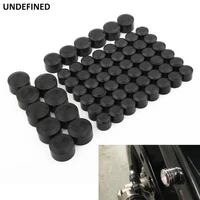 63pcs motorcycle bolts cover kit engine toppers bolt caps for harley softail springer classic cvo deuce 2000 2006 twin cam