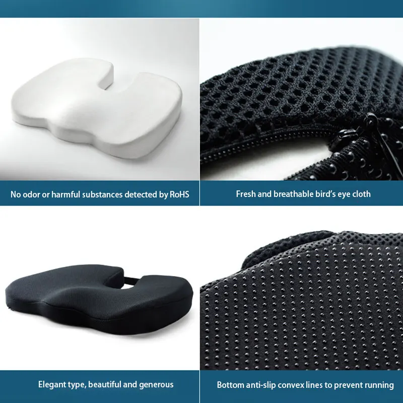 Нескользящая подушка из пены с эффектом памяти регулируемое сиденье автомобиля