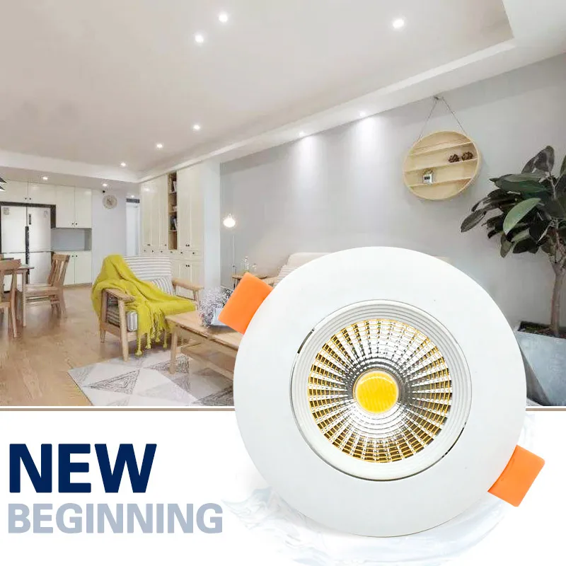 Led COB downlight Ceiling Spot Light 7w 220V 230V recessed ceiling Lights Indoor Lighting | Освещение