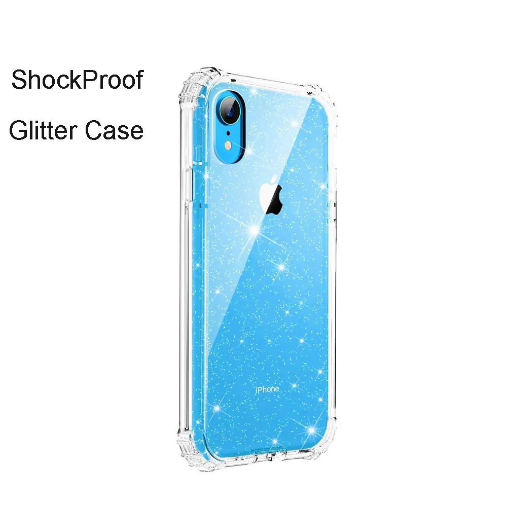 Esobest противоударный чехол для iPhone x xs max xr блестящий iphone 11 6 6s 7 8 plus Алмазный