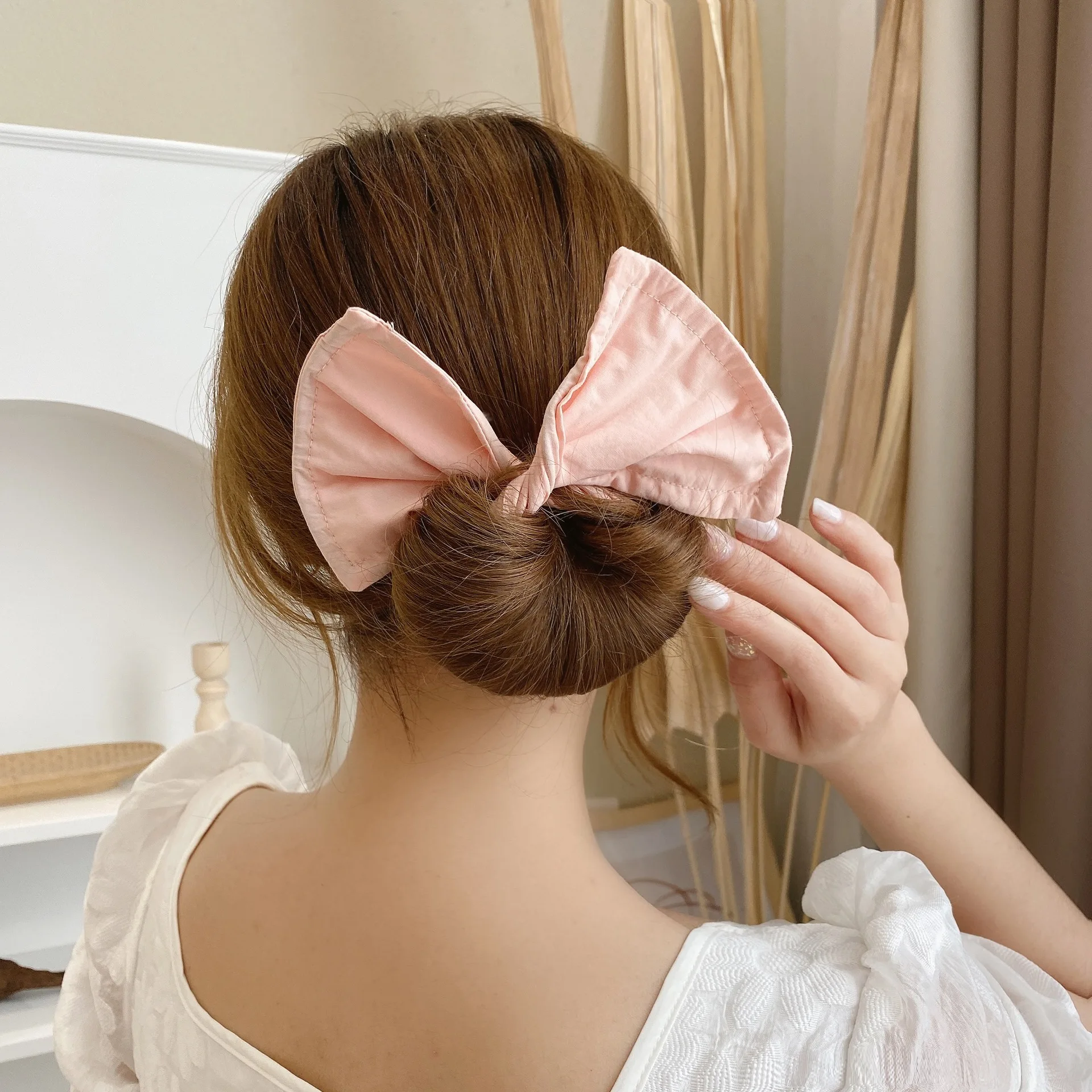 

Korean Headdress Lazy Head Hairpin Twist Clip Bow Twisting Clip Lazy Hairband Hair Accessories Summer Headbands Women Designer