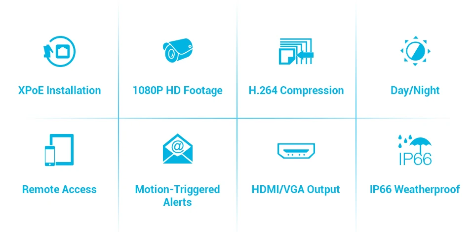 4CH, XPOE, 2MP, камера безопасности, комплект, 4 шт., 1080 P, пуля, ip-камера, уличная, водонепроницаемая, для видеонаблюдения, NVR, набор, IP66, SANNCE