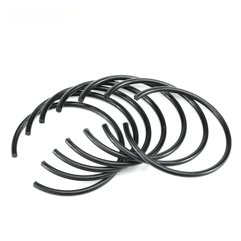 

Roundwire Snap Ring for Shaft Steel Retainer Check Ring 70 Manganese Steel Retainer Ring with Outer Card C Type Spring 4-150