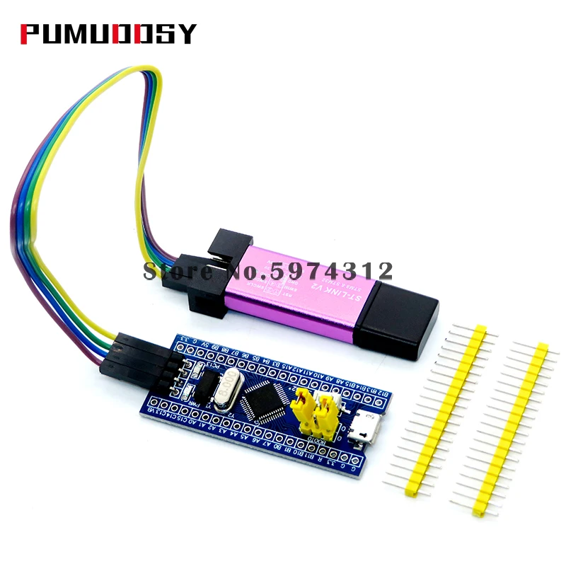 STM32F103C8T6 ARM STM32 минимальная системная плата для Arduino DIY Kit + ST Link V2 Mini STM8 симулятор