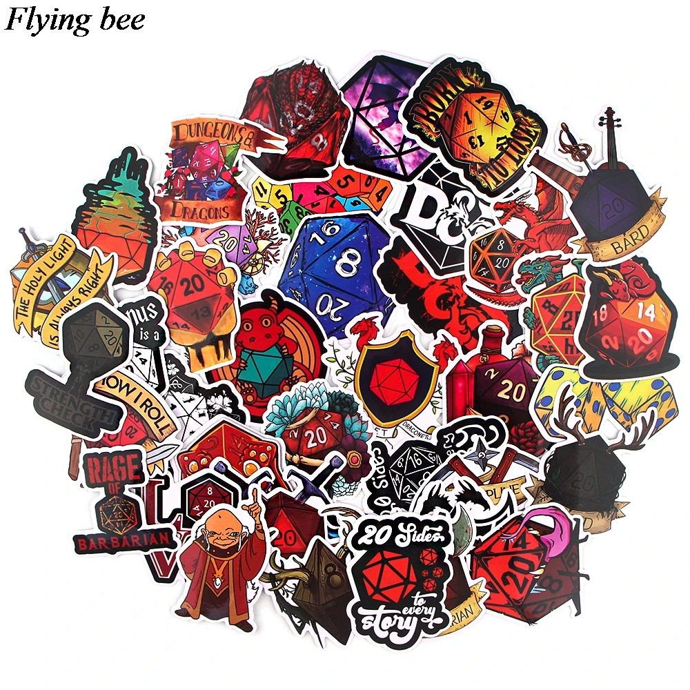 Flyingbee 39 шт классные забавные водонепроницаемые наклейки детские игрушки для DIY