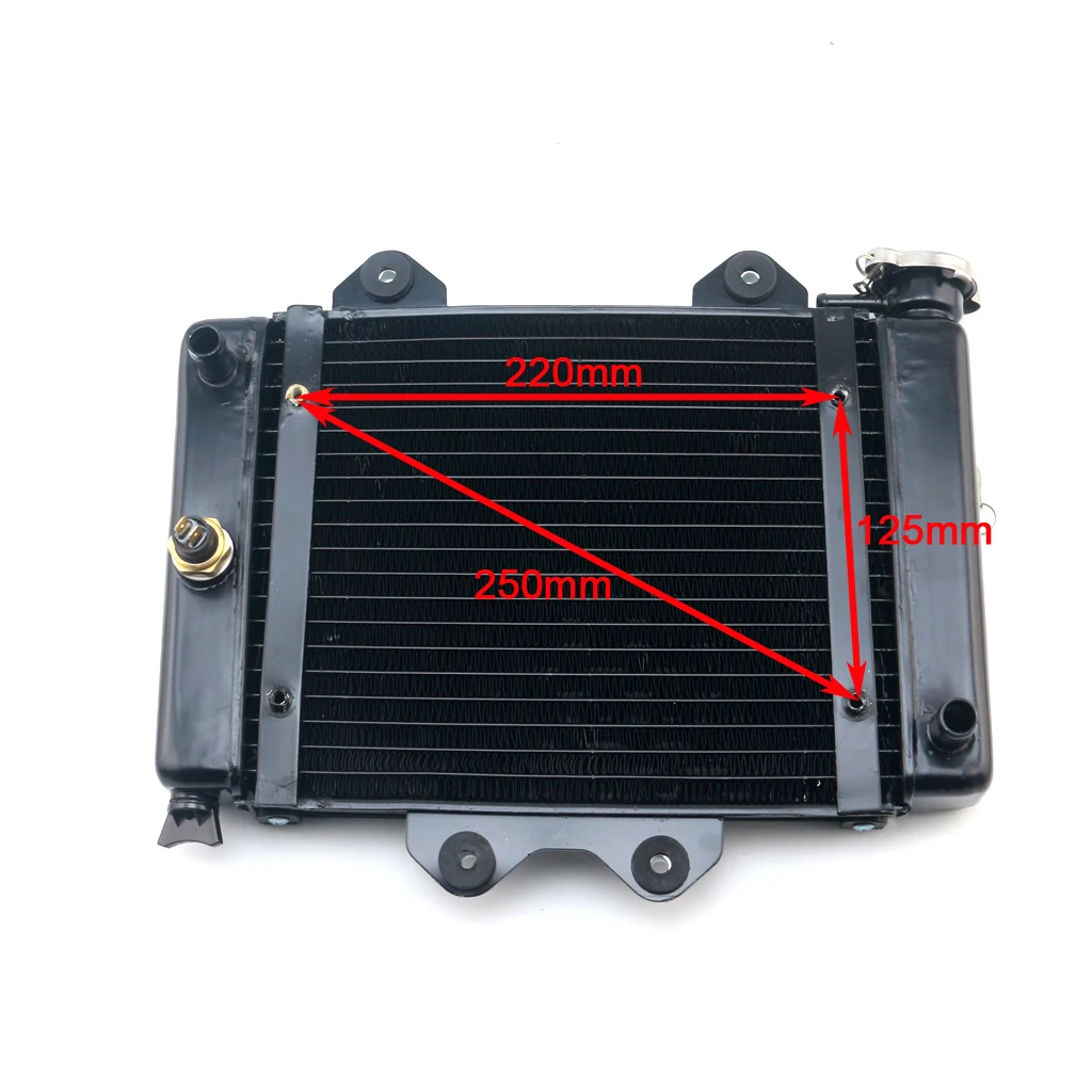 Радиатор ATV с водяным охлаждением радиатор и вентилятор для квадроцикла