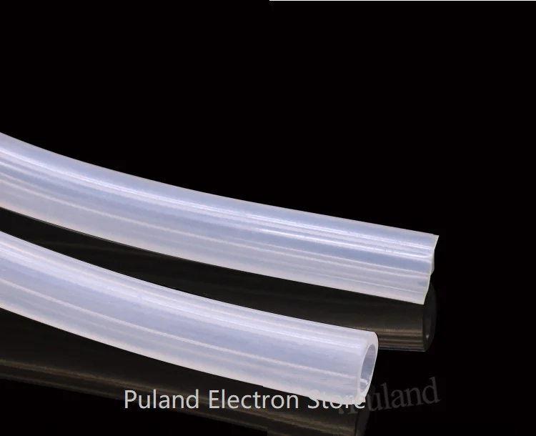 Прозрачный ID 9 6x14 6mm OD перистальтический насос силиконовая трубка 1 6 Толщина Еда