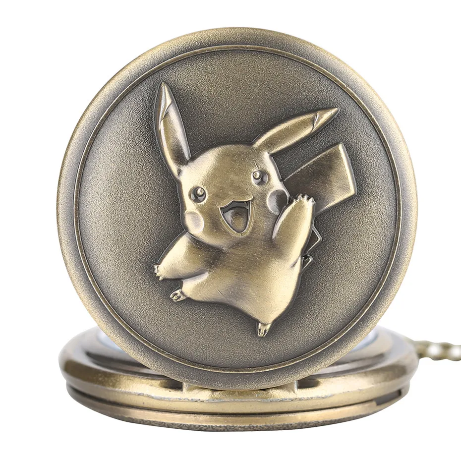

Hot Sale Cartoon Anime Movie Theme Quartz Pocket Watches Retro Necklace Chain Punk Cool Kids Boys Pendant Clock Birthday Gifts