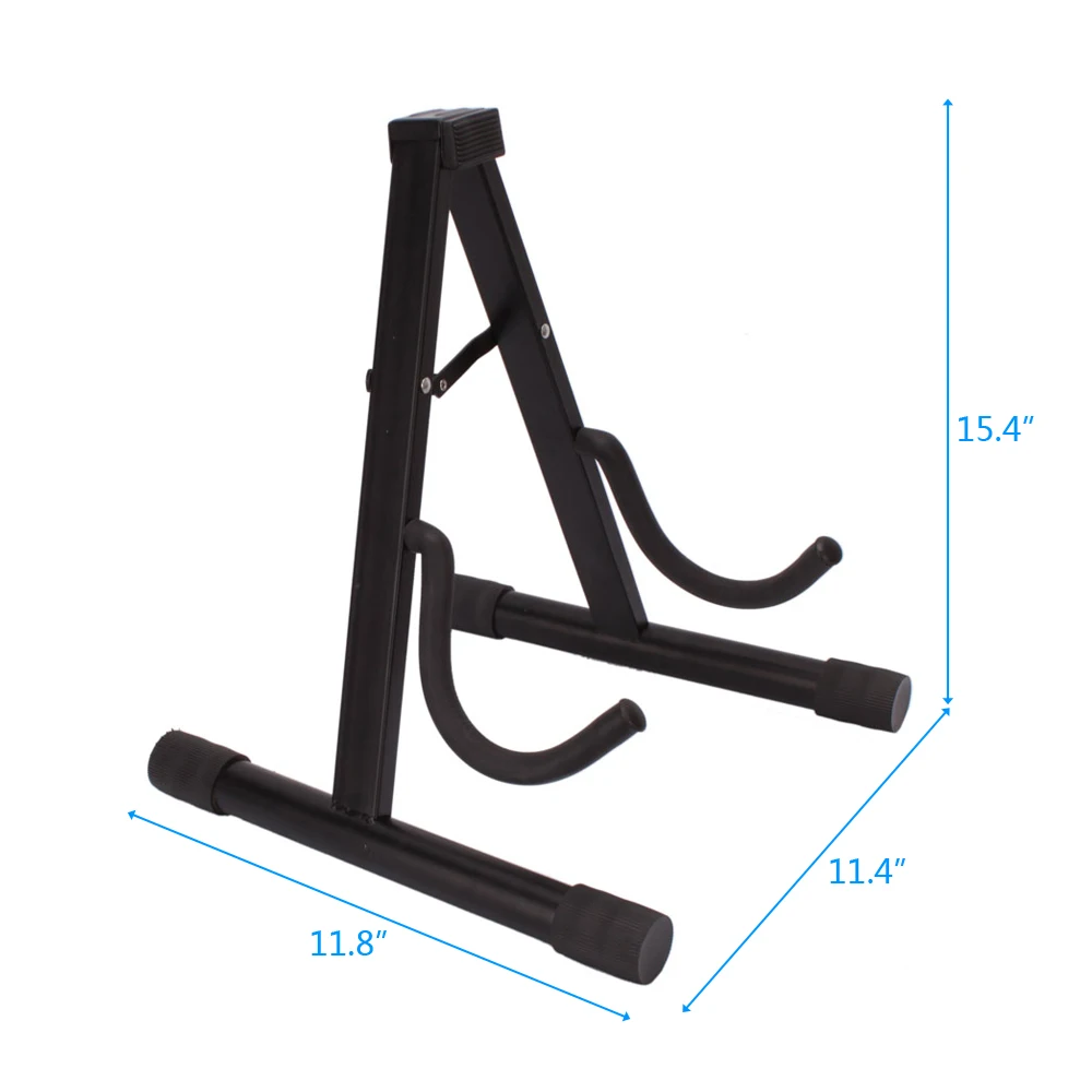 

Professional Electric Guitar Stand Universal Folding Electric Acoustic Bass Stand A-Frame Musical Rack Holder Guitar Accessories