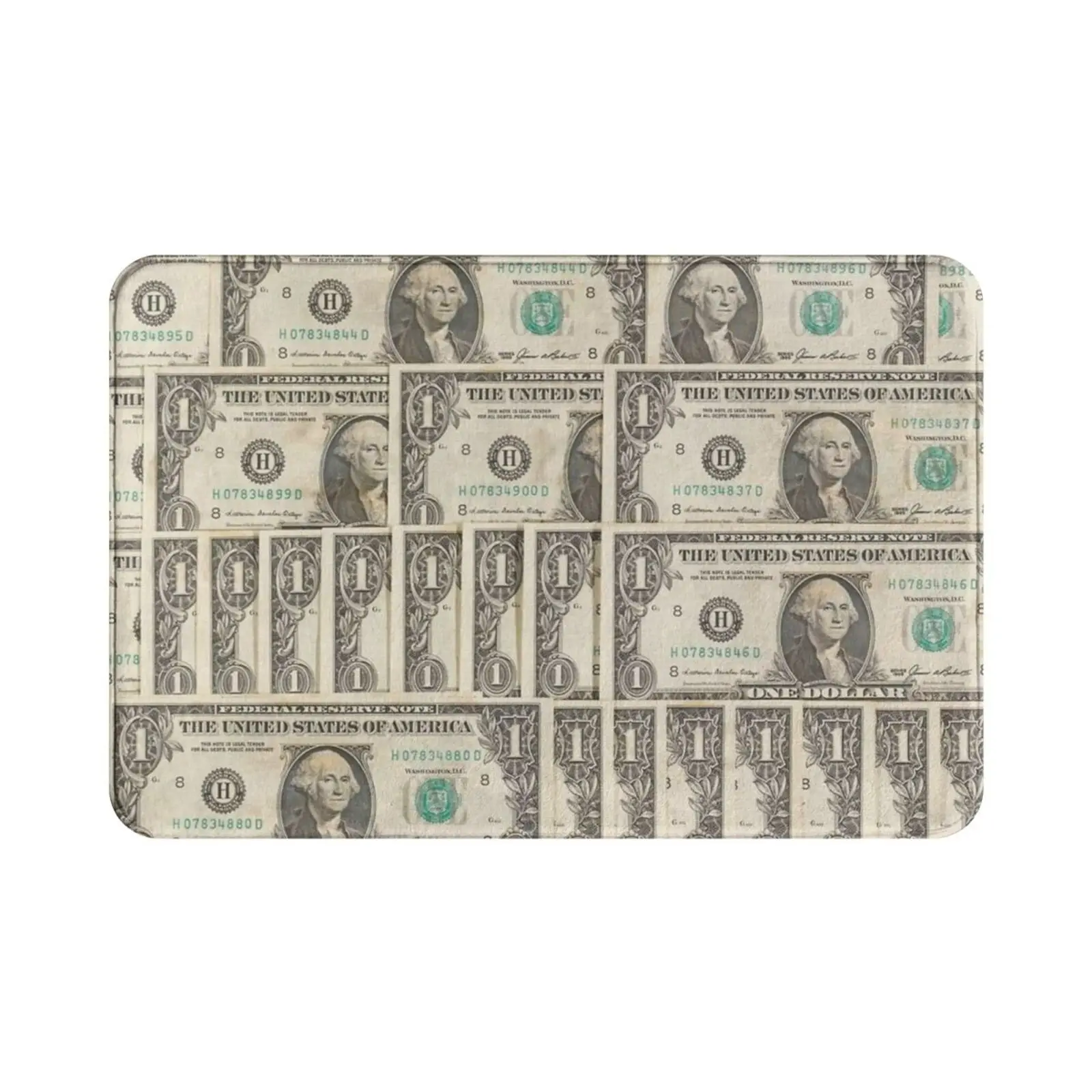 Ковер с купюрами долларов коврик мягкая Нескользящая подушка новинка откройте
