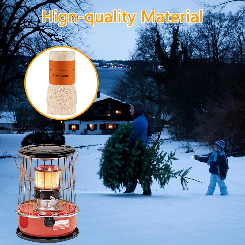 Фитиль для керосиновой печи нефтяной нагреватель фитили хлопковая пряжа