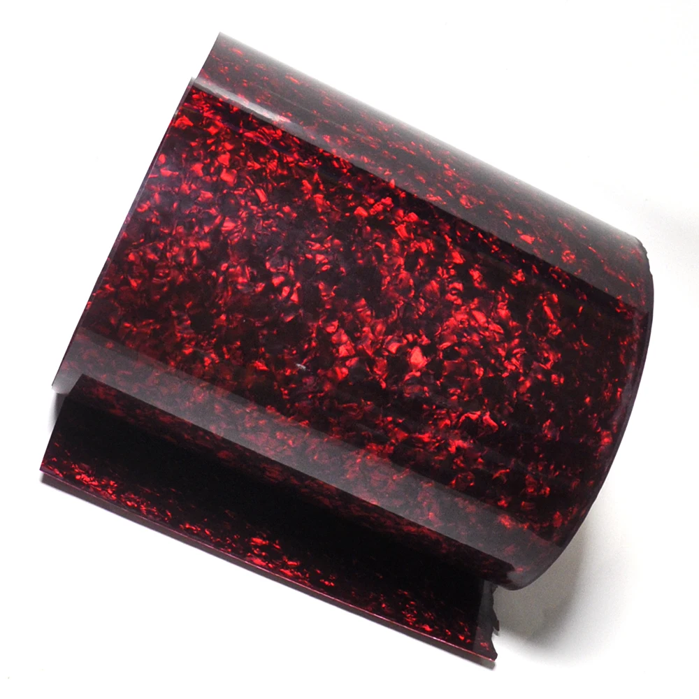 400mm x 1580mm Celluloid Sheet 0.46mm Musical Instrument Sheet DIY Drum Wrap Inlays Deco Multi Colors