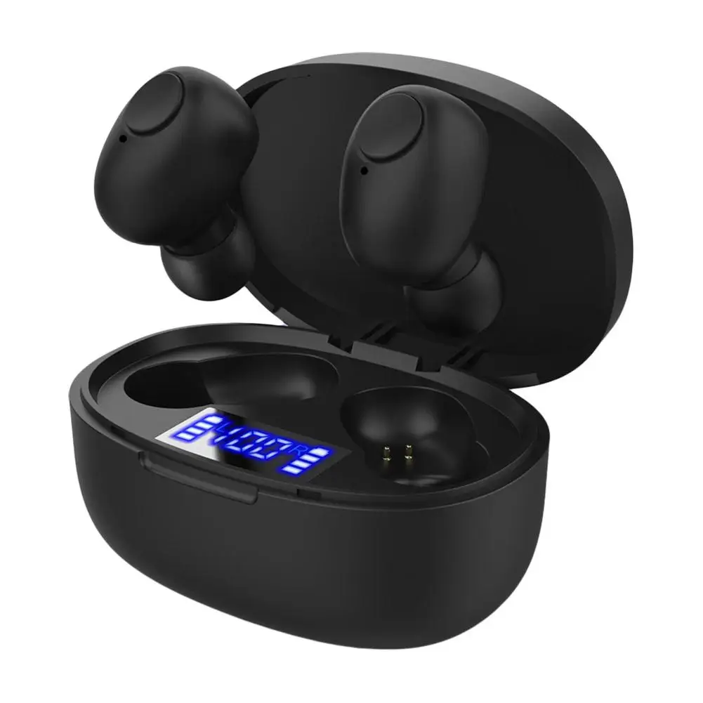 

TWS-стереонаушники T15 с поддержкой Bluetooth 5,0 и зарядным футляром