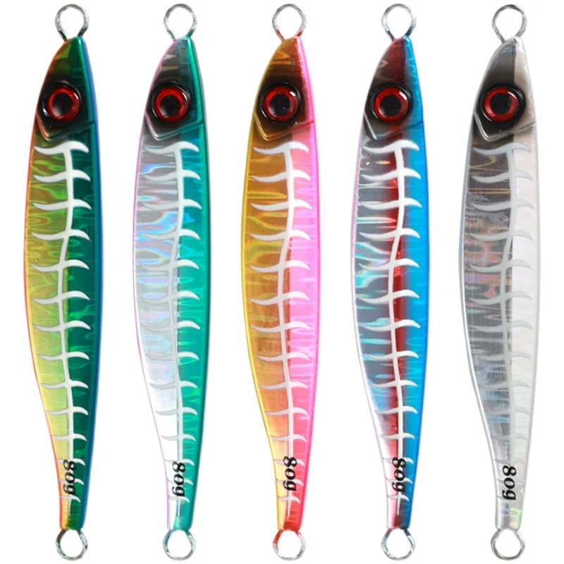 

HYSBOY Новинка 60 г/80 г Лучшие медленные металлические джиг-приманки для рыбной ловли