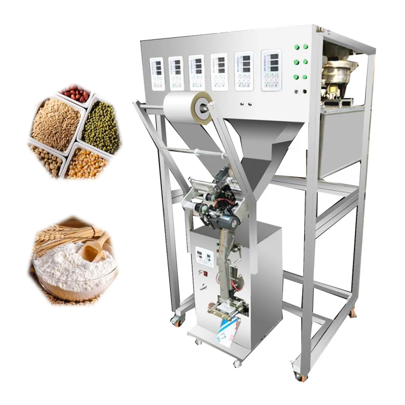 

Automatic Mixing Packaging Machine Vertical Multi-head Filling Seal Packaging All In One Machine