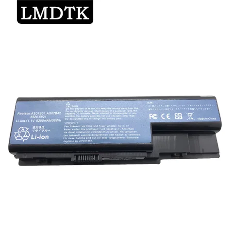 LMDTK Новый 6 ячеек AS07B31 Аккумулятор для ноутбука Acer 5520 5720G 5920 AS07B41 AS07B42 AS07B51 AS07B52 AS07B71 AS07B72