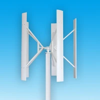 dc12v24v 100w200w300w h shaped vertical axis wind turbine maglev generator clean energy outdoor power generation facility