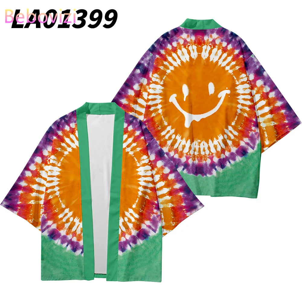 

2021 Plus Size XXS-6XL Fashion Loose Japanese Streetwear Cardigan Women Men Harajuku Haori Cosplay Kimono Top Yukata Clothes