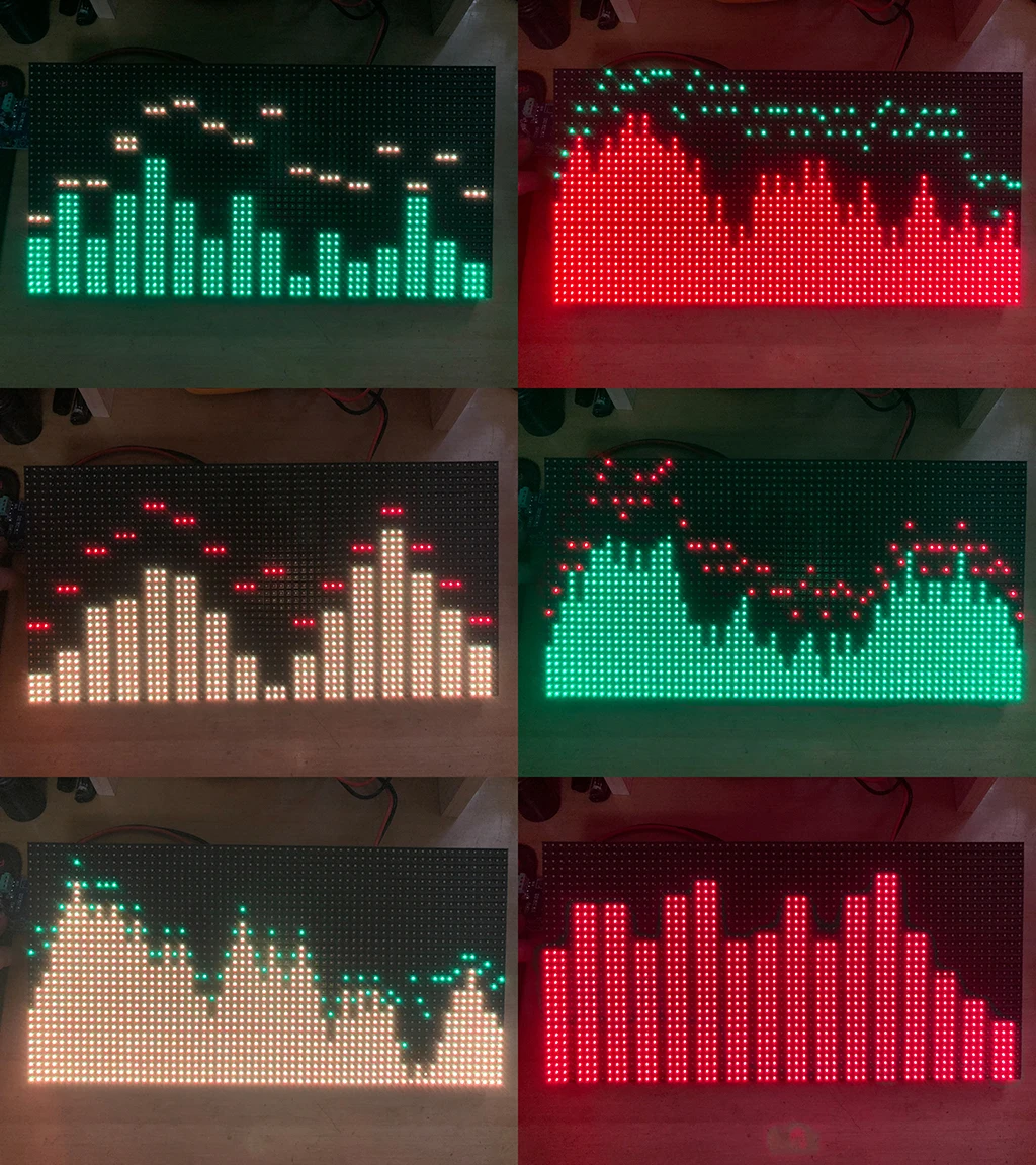 Полноцветная двухцветная матричная светодиодсветодиодный карта управления